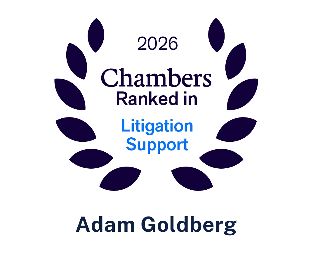 2026 Chambers Ranked in Litigation Support: Adam Goldberg